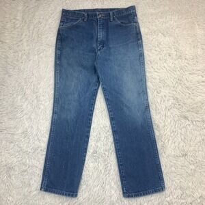 Vintage Wrangler Jeans Mens 34x29 Blue Pants 936 Cowboy Western Denim Tag 36x30‎